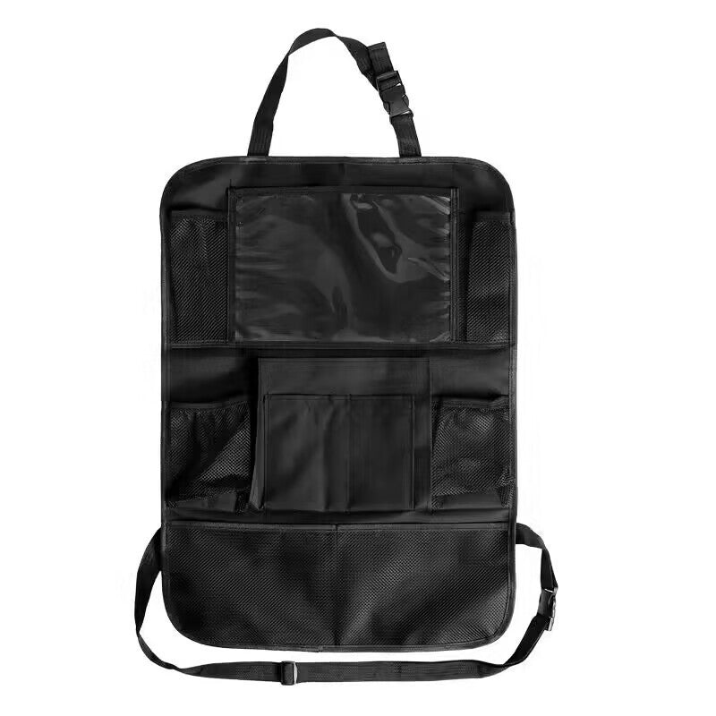 Car Rear Seat Organizer with Tablet Stand and Storage Pockets - BsBuy