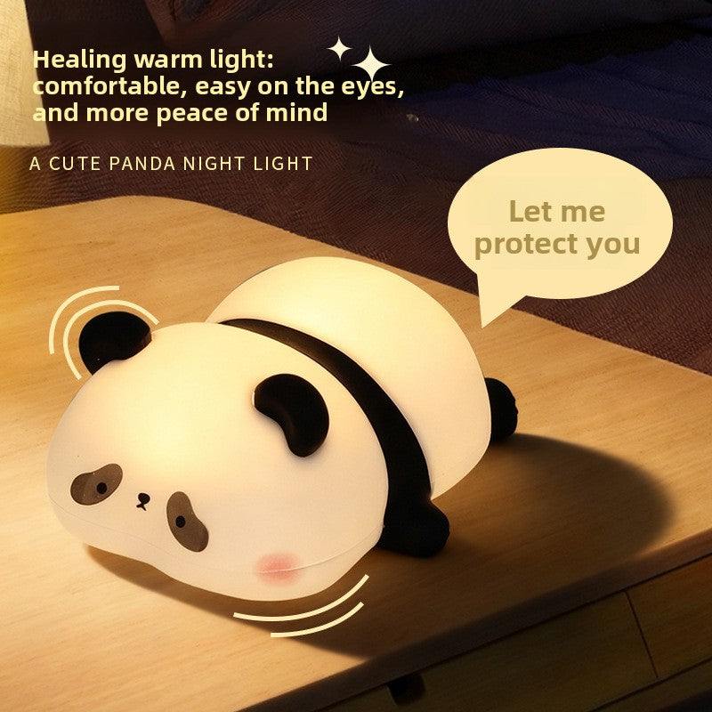 Cute Silicone Night Light – Kawaii Animal Lamp with Colour Changing & Timer - BsBuy