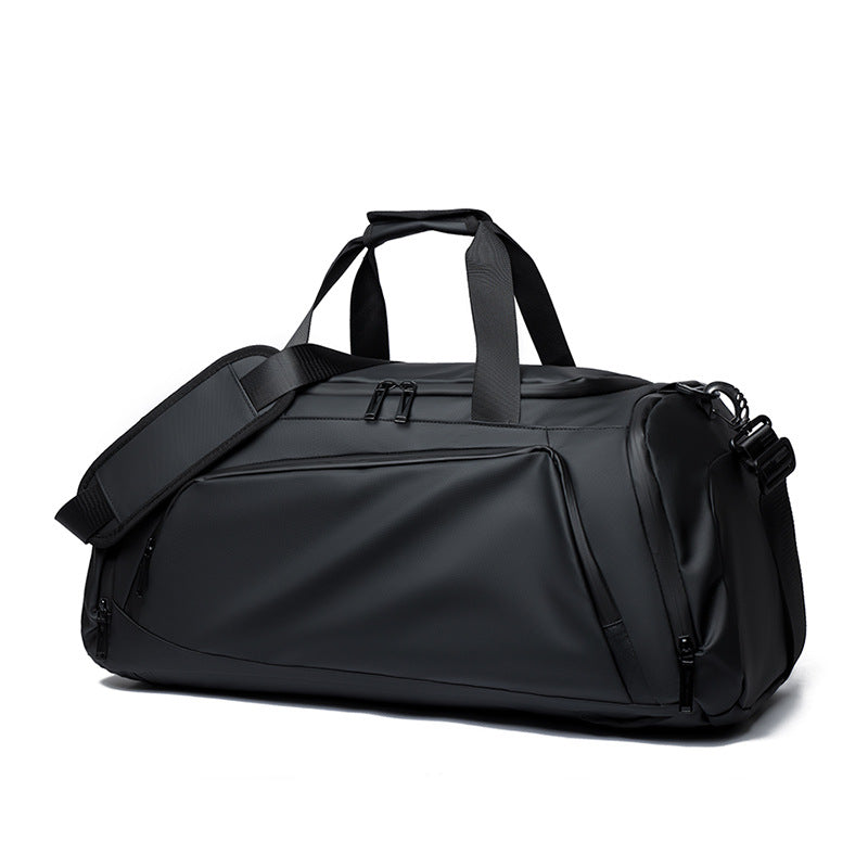 Men’s Multifunctional Travel & Gym Bag – Dry/Wet Separation Crossbody Backpack - BsBuy