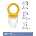 Baby Silicone Fruit Feeder & Teething Pacifier — Safe Food-Grade Soother for 0–3 Years - BsBuy