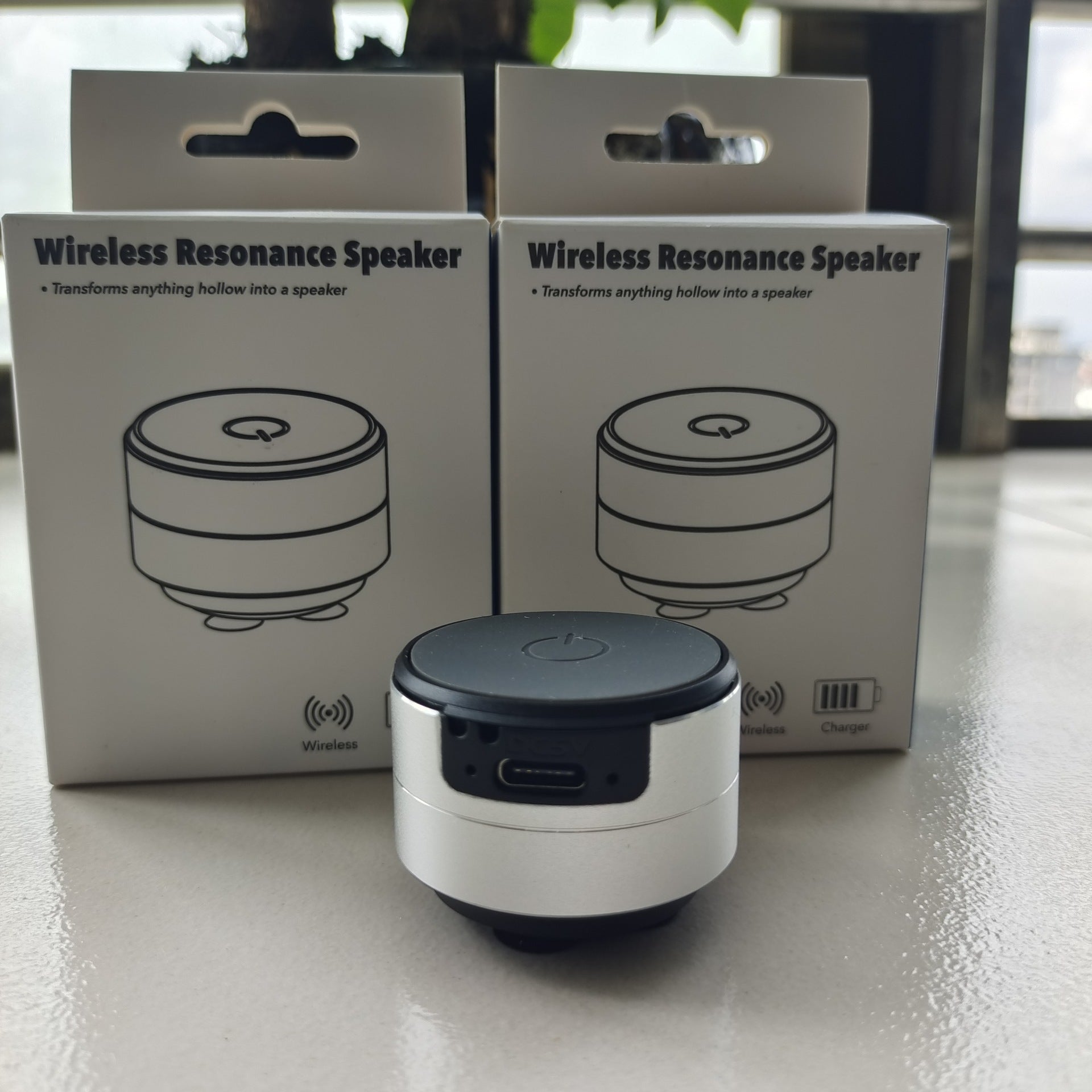 Compact Bone Conduction Bluetooth Speaker – TWS Wireless - BsBuy