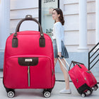 Lightweight Trolley Travel Bag with Waterproof Oxford Cloth - BsBuy