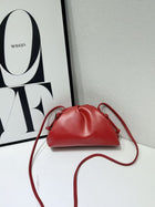 Women’s Pleated Leather Clutch Bag – Versatile Shoulder & Crossbody Bag - BsBuy