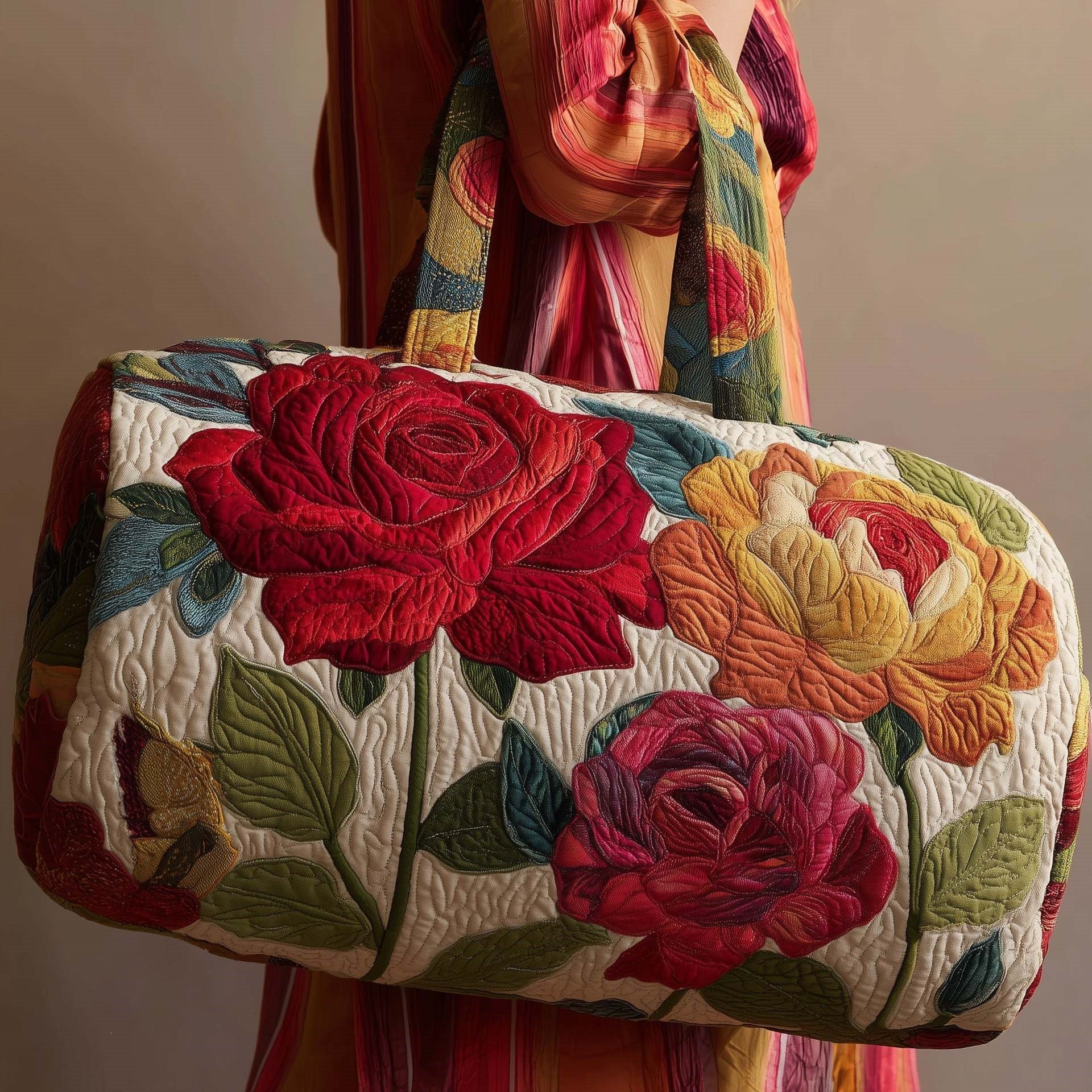 Brand Floral Series Travel Bag