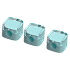 Magnetic Transparent Cable Organiser Clips – Desk & Wall Wire Management | 3-Pack | 6 Colours - BsBuy