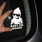 Baby on Board Car Sticker – Bold Warning Decal for Parents - BsBuy