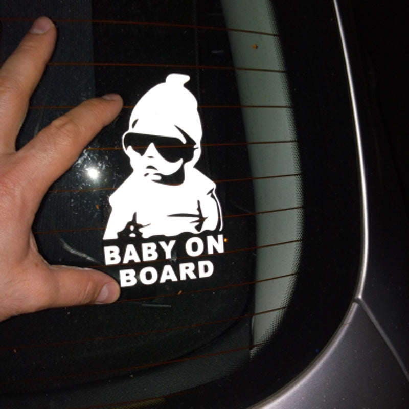 Baby on Board Car Sticker – Bold Warning Decal for Parents - BsBuy