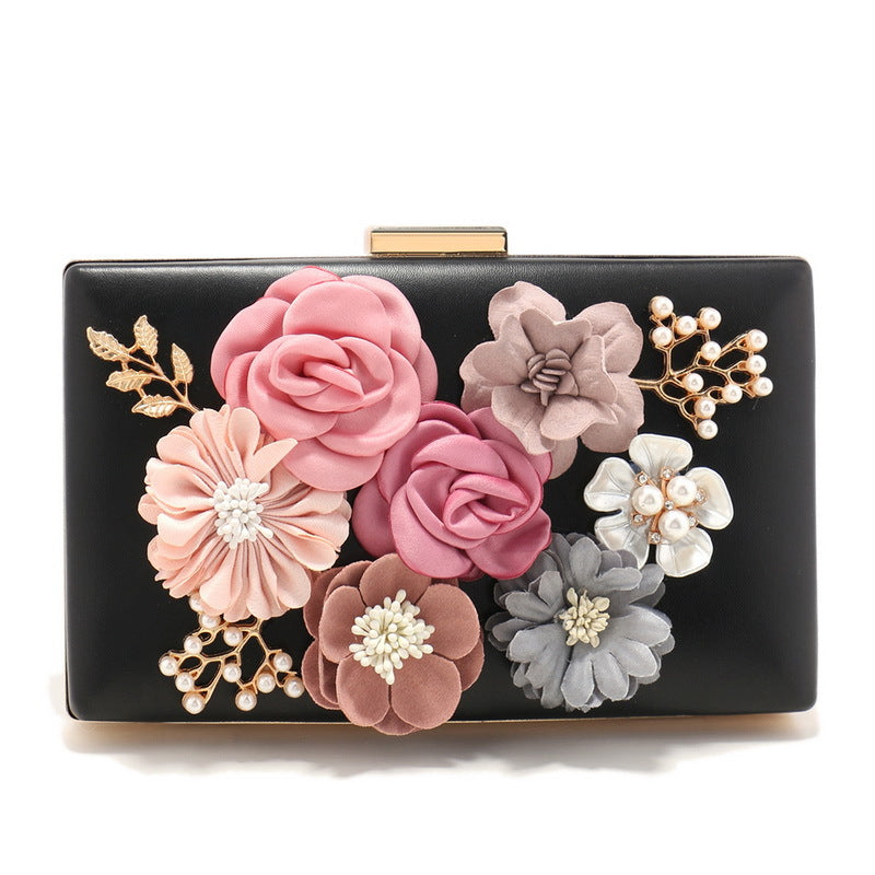 Stylish floral evening bag - BsBuy