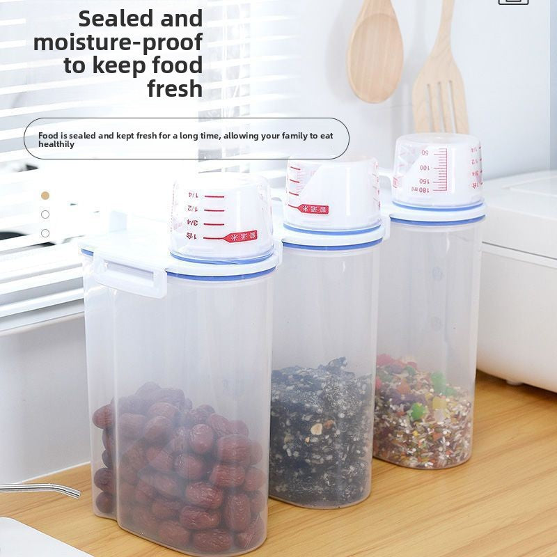 Japanese Style Sealed Rice Storage Container – Airtight Freshness with Minimalist Elegance - BsBuy