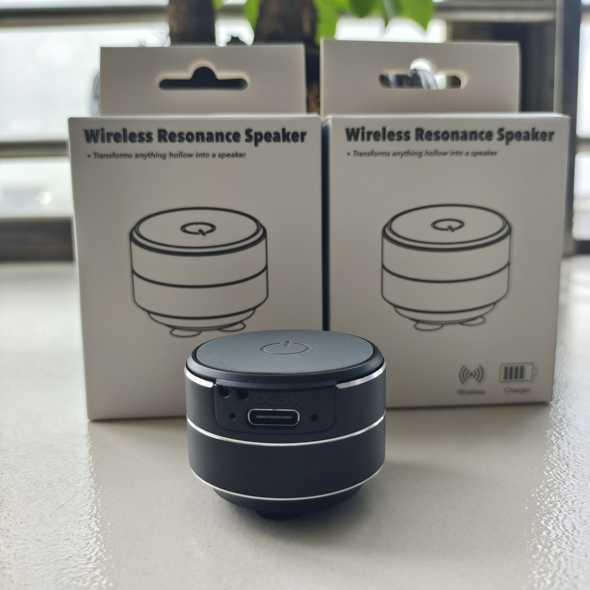 Compact Bone Conduction Bluetooth Speaker – TWS Wireless - BsBuy