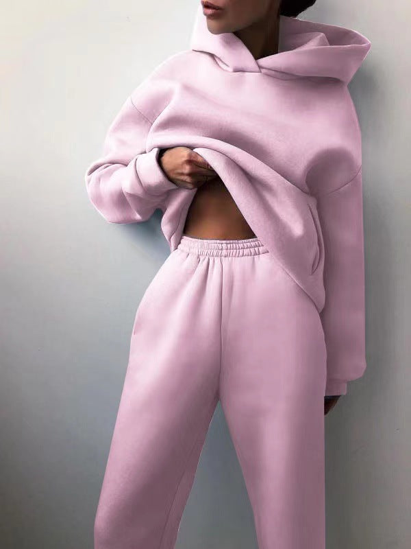 Womens Long Sleeve Sweatshirt Pants Set
