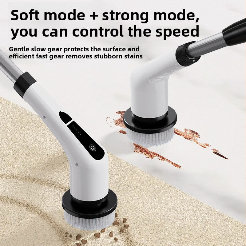 9-in-1 Wireless Electric Cleaning Brush – Long Handle Scrubber - BsBuy