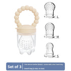 Baby Silicone Fruit Feeder & Teething Pacifier — Safe Food-Grade Soother for 0–3 Years - BsBuy