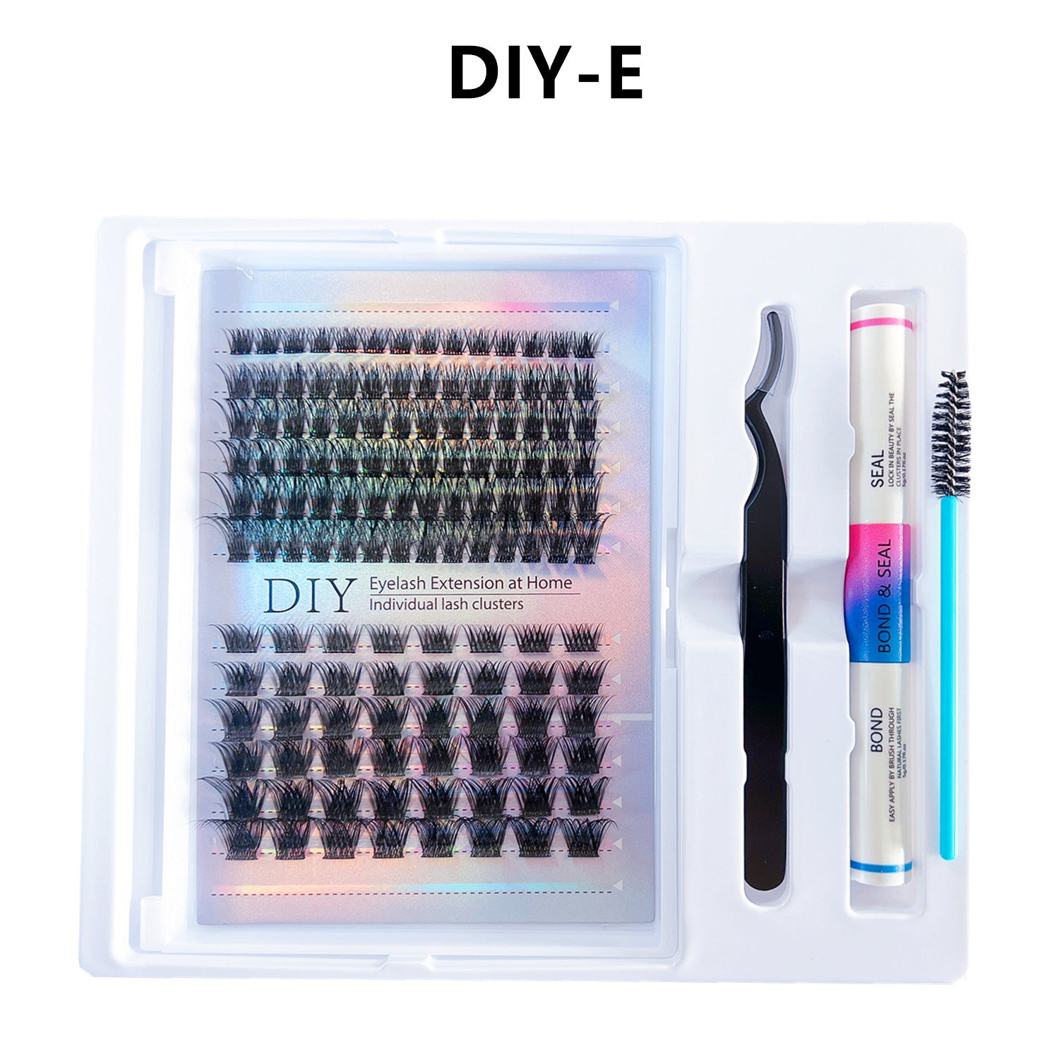 DIY Segmented False Eyelash Clusters with Adhesive - BsBuy
