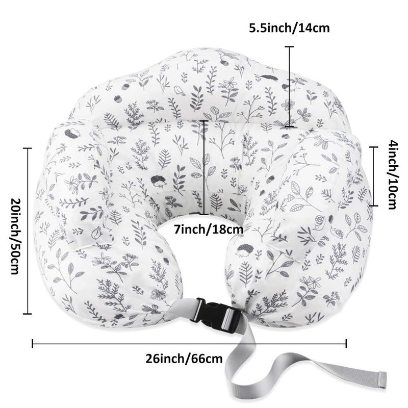 Luxury Nursing Pillow — Ergonomic U-Shape Breastfeeding & Support Cushion - BsBuy