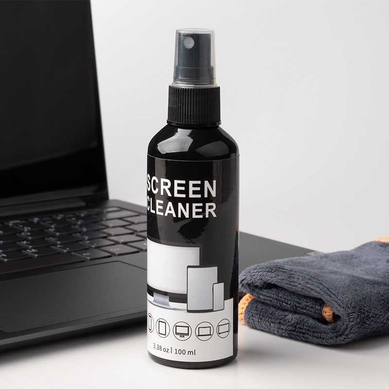 Screen Cleaner Spray 100ml – Streak-Free Cleaner for Phones, Laptops & Touchscreens - BsBuy
