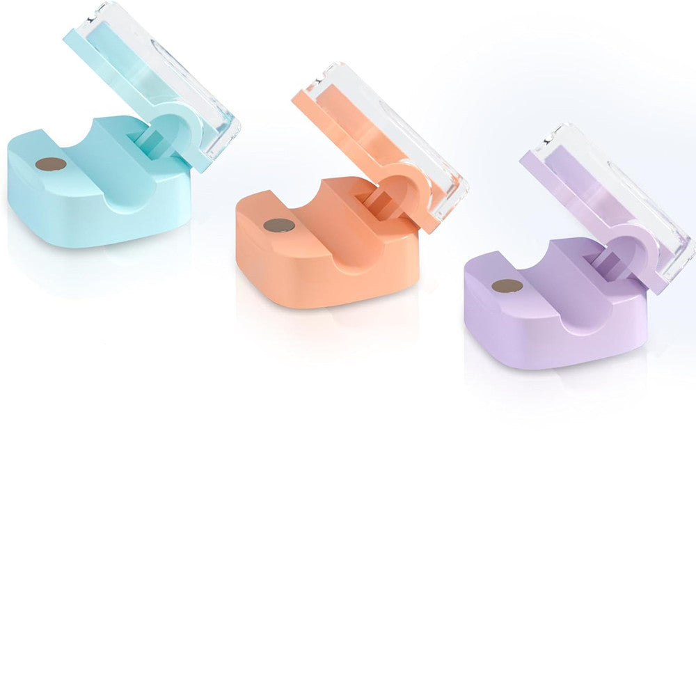 Magnetic Transparent Cable Organiser Clips – Desk & Wall Wire Management | 3-Pack | 6 Colours - BsBuy