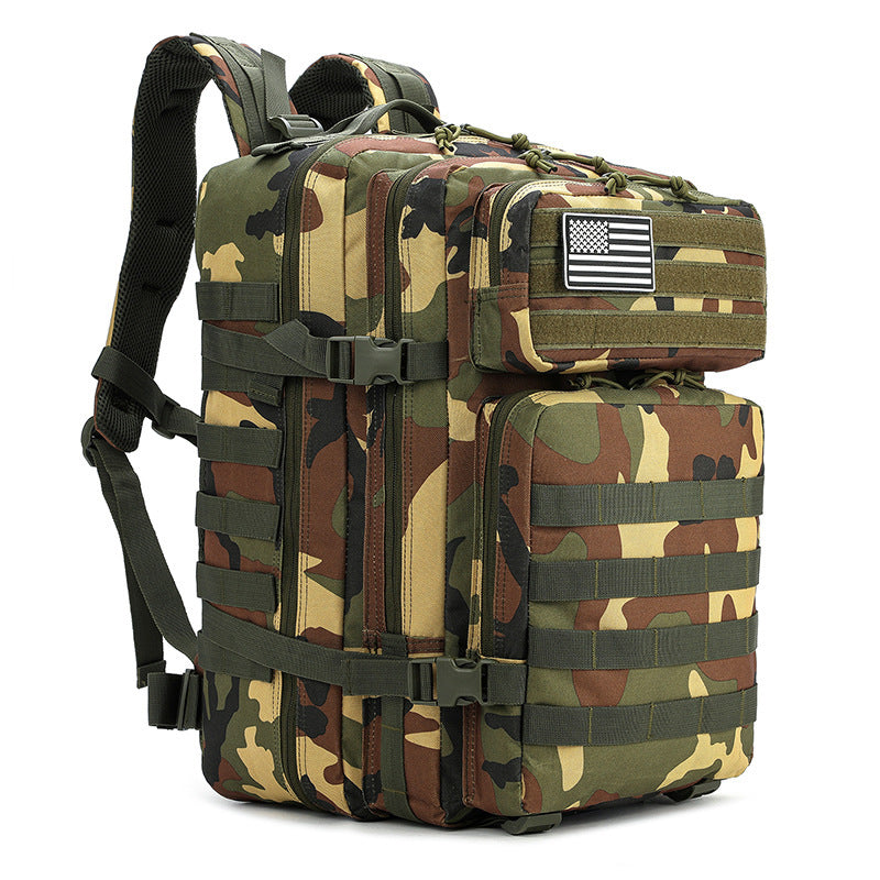 45L Tactical Outdoor Backpack – Large Capacity Hiking, Camping & Travel Bag - BsBuy