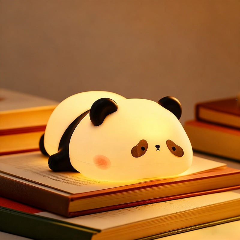 Cute Silicone Night Light – Kawaii Animal Lamp with Colour Changing & Timer - BsBuy