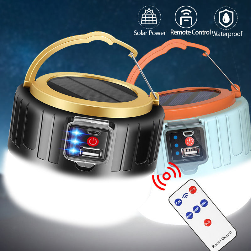Solar Powered Rechargeable Emergency LED Light