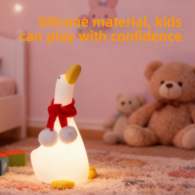 Cute Silicone Night Light – Kawaii Animal Lamp with Colour Changing & Timer - BsBuy