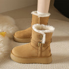 Womens Winter Short Snow Boots