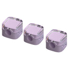 Magnetic Transparent Cable Organiser Clips – Desk & Wall Wire Management | 3-Pack | 6 Colours - BsBuy
