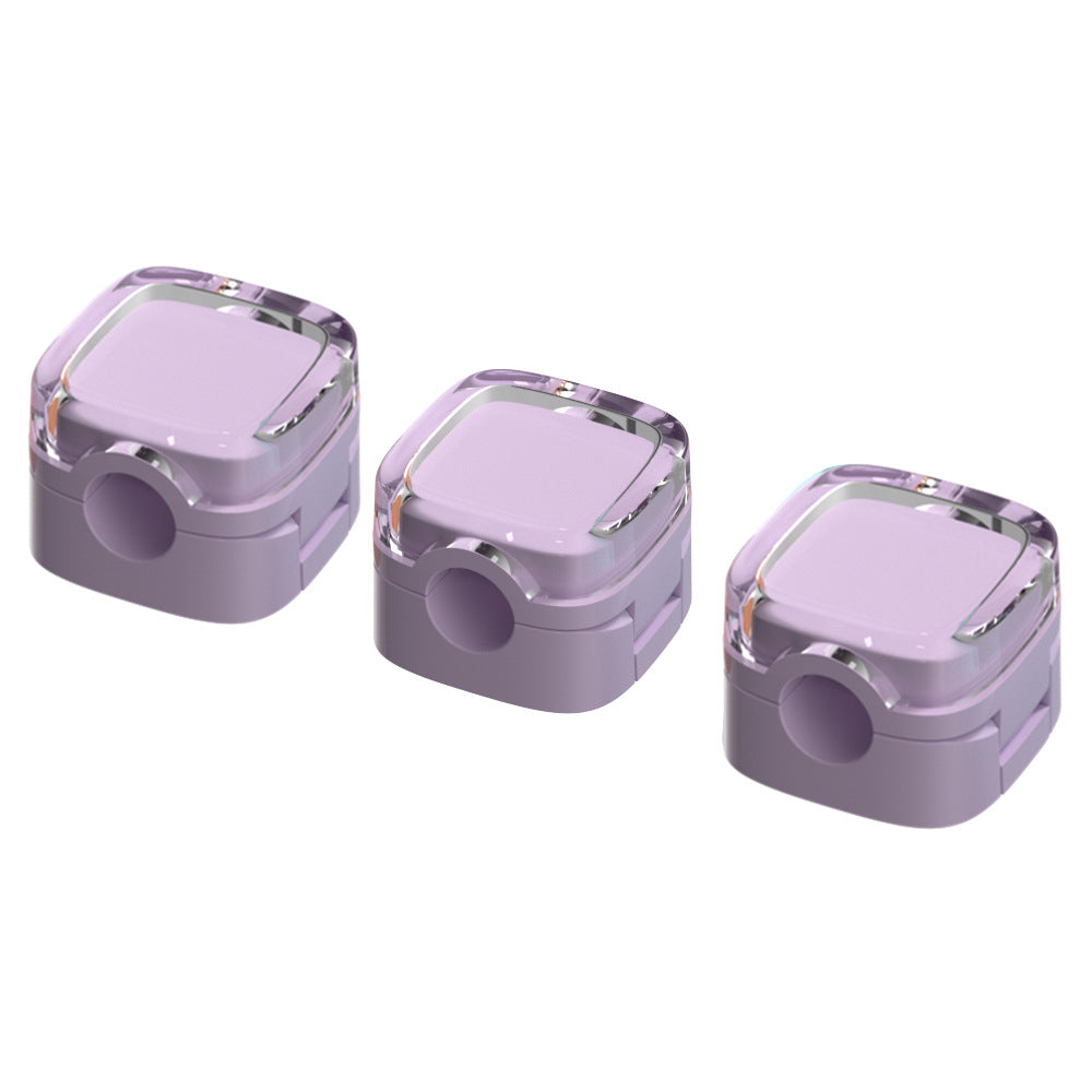 Magnetic Transparent Cable Organiser Clips – Desk & Wall Wire Management | 3-Pack | 6 Colours - BsBuy