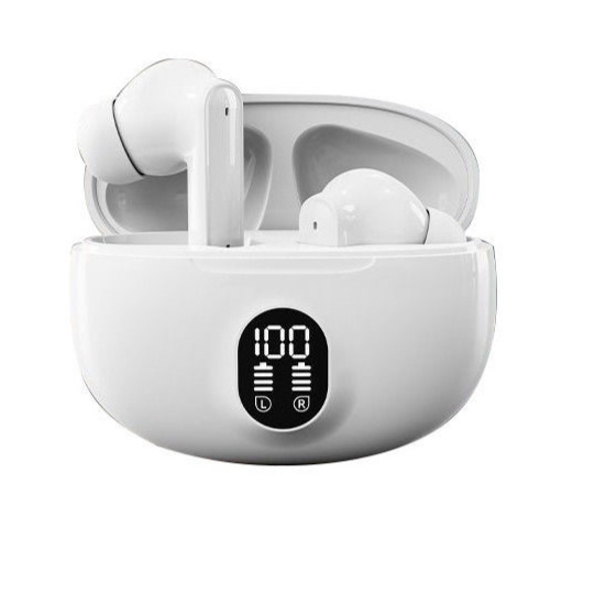 Bluetooth 5.3 Wireless Earphones – Stereo Sound, Noise Reduction & Digital Display - BsBuy