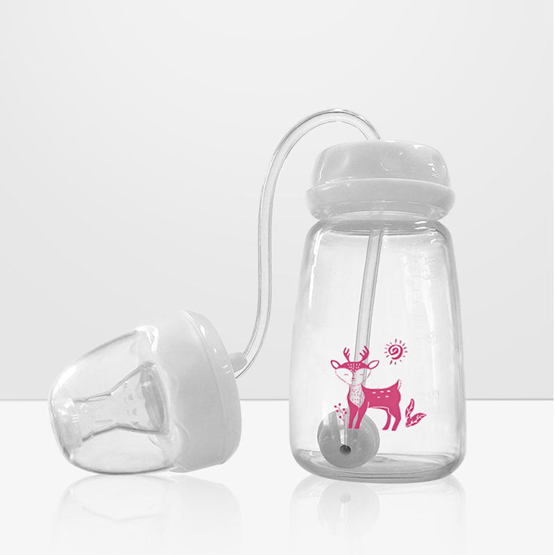 Creative Standard Caliber Baby Bottle | 150ml | Pink & Blue - BsBuy
