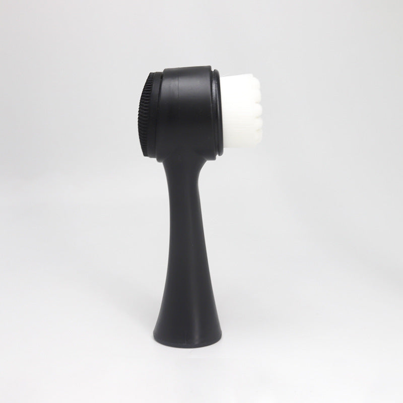 Facial Cleansing Brush – Double-Sided Soft Bristle Silicone - BsBuy